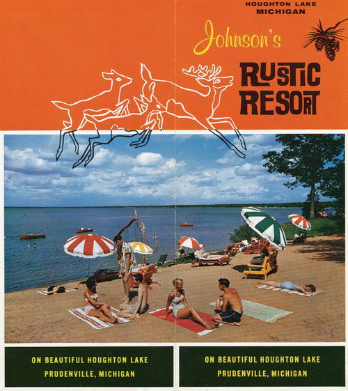 Johnsons Rustic Dance Palace (Johnsons Rustic Resort, Krauses Hotel) - Brochure (newer photo)